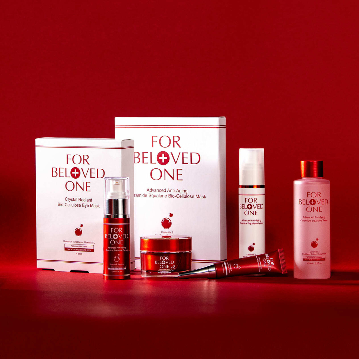 For Beloved One Advanced Anti-Aging Ceramide Squalane Bio-Cellulose Mask