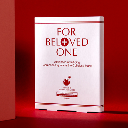For Beloved One Advanced Anti-Aging Ceramide Squalane Bio-Cellulose Mask