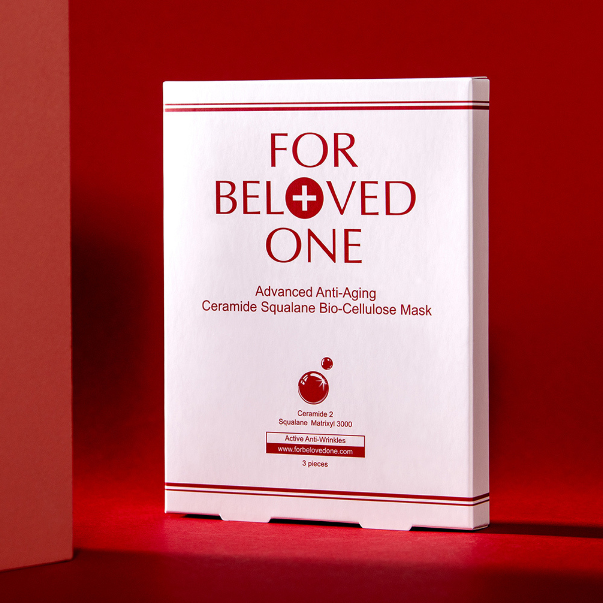 For Beloved One Advanced Anti-Aging Ceramide Squalane Bio-Cellulose Mask