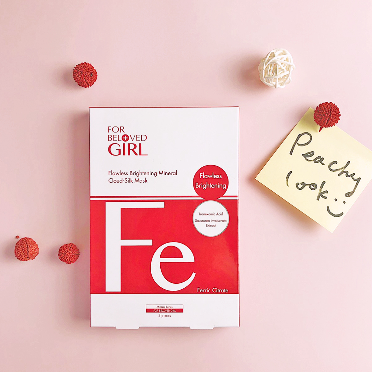 For Beloved Girl Flawless Brightening Mineral Cloud-Silk Mask