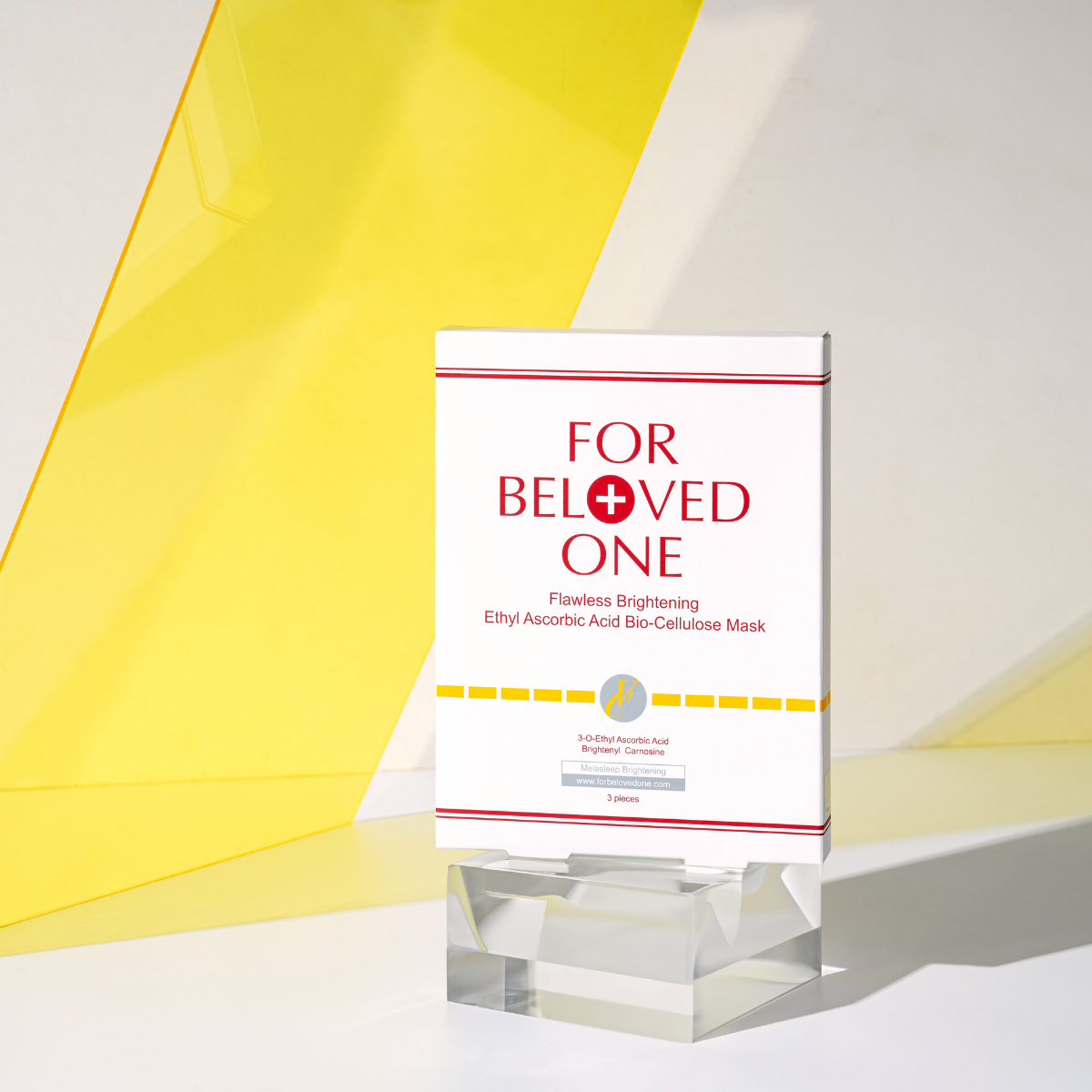 For Beloved One Flawless Brightening  Ethyl Ascorbic Acid Bio-Cellulose Mask