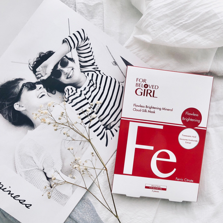 For Beloved Girl Flawless Brightening Mineral Cloud-Silk Mask