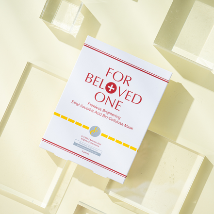 For Beloved One Flawless Brightening  Ethyl Ascorbic Acid Bio-Cellulose Mask