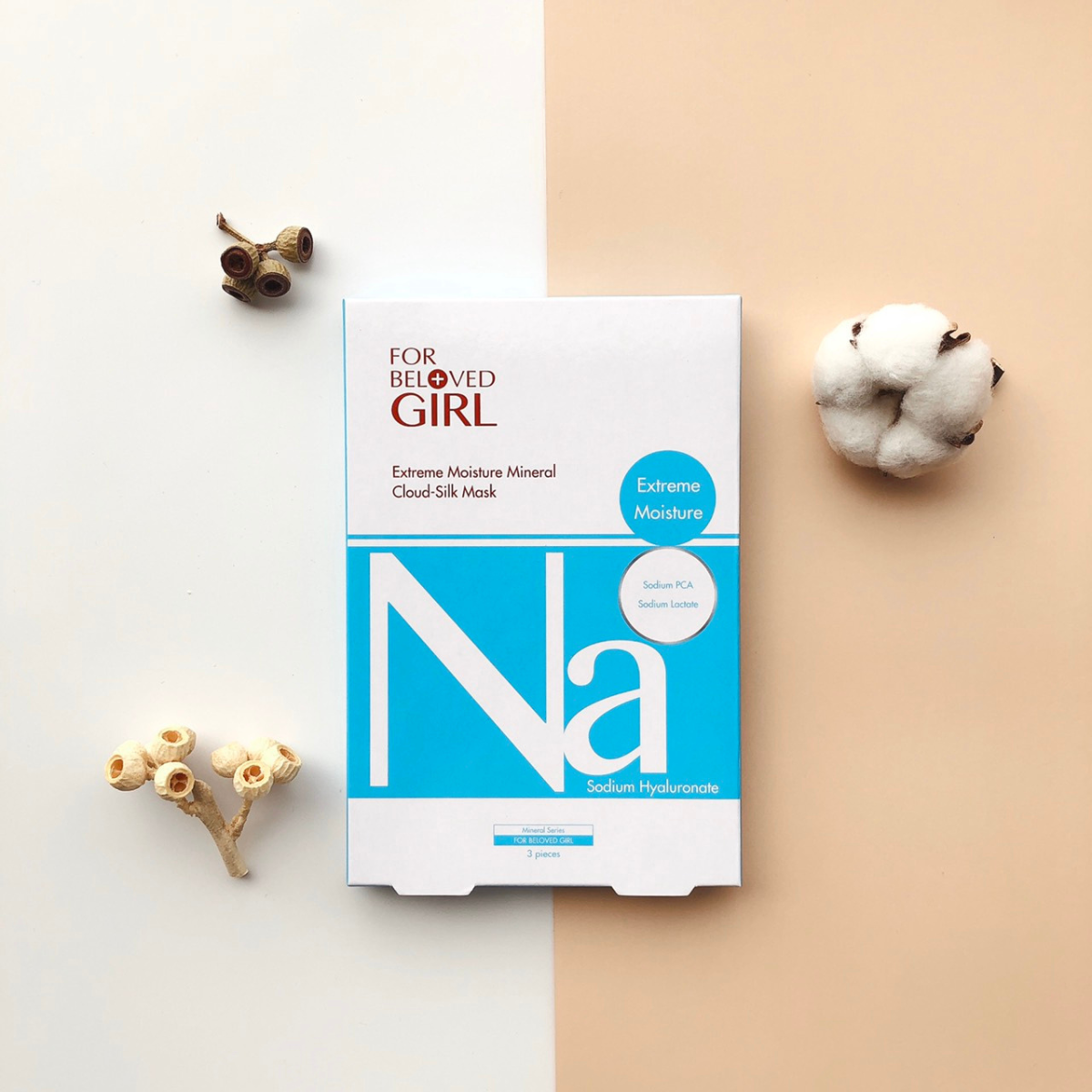 For Beloved Girl Extreme Moisture Mineral Cloud-Silk Mask