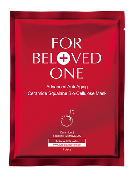 For Beloved One Advanced Anti-Aging Ceramide Squalane Bio-Cellulose Mask
