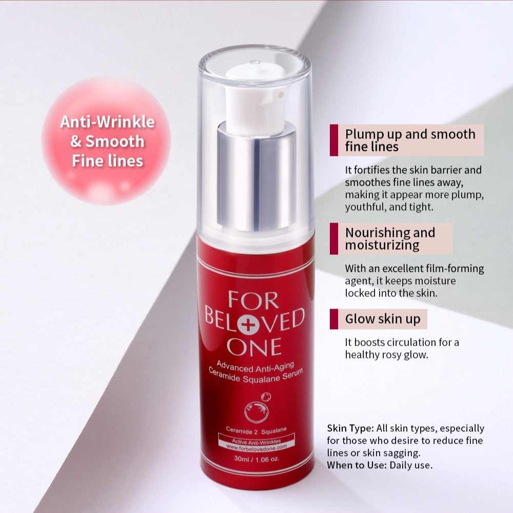 For Beloved One Advanced Anti-Aging Ceramide Squalane Essence