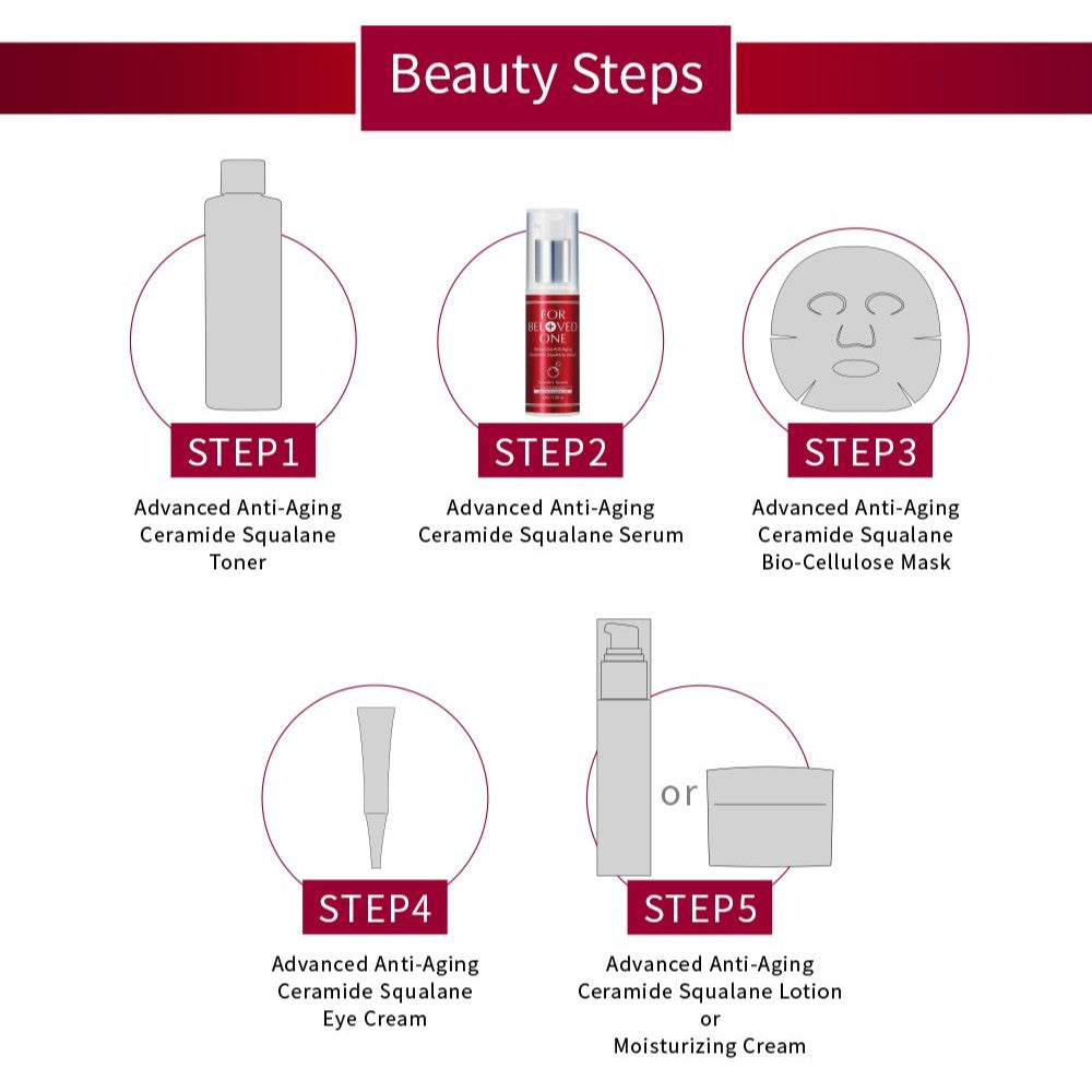 For Beloved One Advanced Anti-Aging Ceramide Squalane Essence