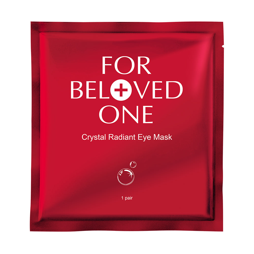 For Beloved One Crystal Radiant Bio-Cellulose Eye Mask ( 4 pairs/box )