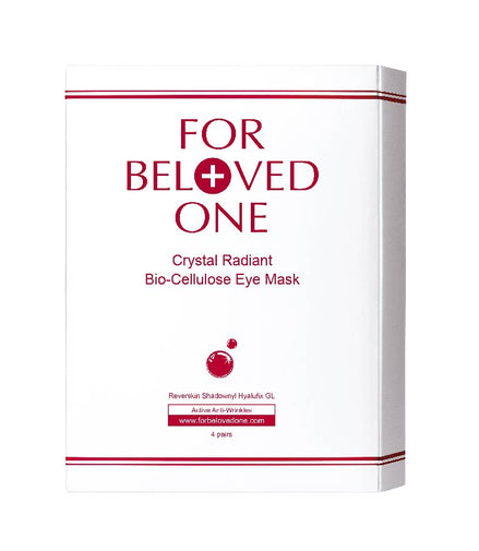For Beloved One Crystal Radiant Bio-Cellulose Eye Mask ( 4 pairs/box )