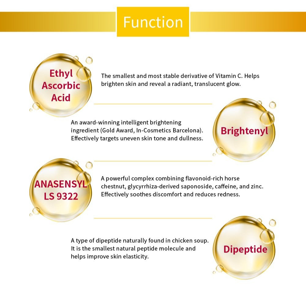 For Beloved One Flawless Brightening  Ethyl Ascorbic Acid Bio-Cellulose Mask