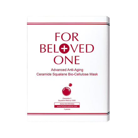 For Beloved One Advanced Anti-Aging Ceramide Squalane Bio-Cellulose Mask