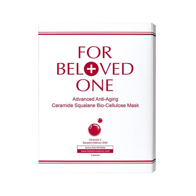 For Beloved One Advanced Anti-Aging Ceramide Squalane Bio-Cellulose Mask