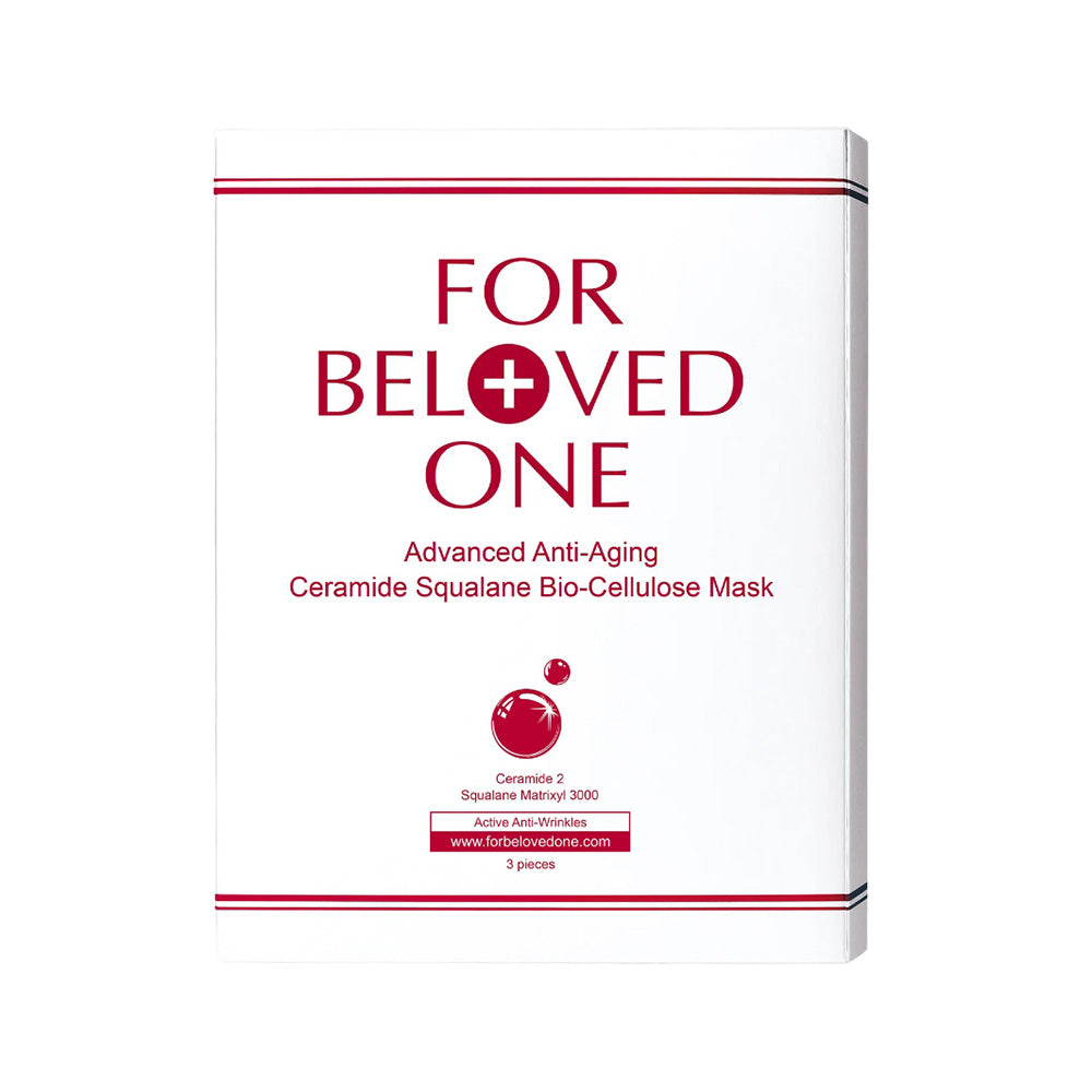 For Beloved One Advanced Anti-Aging Ceramide Squalane Bio-Cellulose Mask