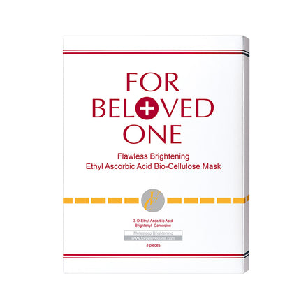 For Beloved One Flawless Brightening  Ethyl Ascorbic Acid Bio-Cellulose Mask