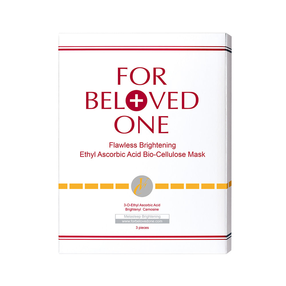 For Beloved One Flawless Brightening  Ethyl Ascorbic Acid Bio-Cellulose Mask