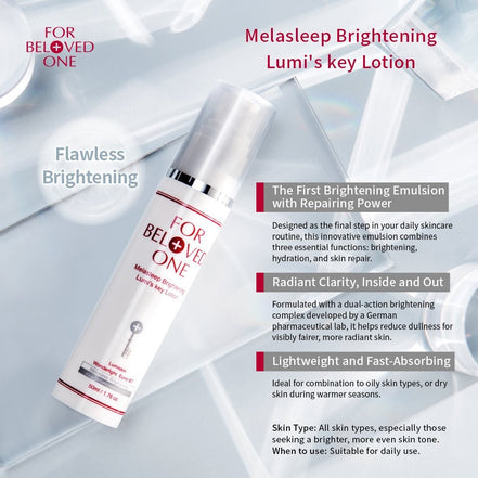 For Beloved One Melasleep Brightening Lumi’s Key Lotion