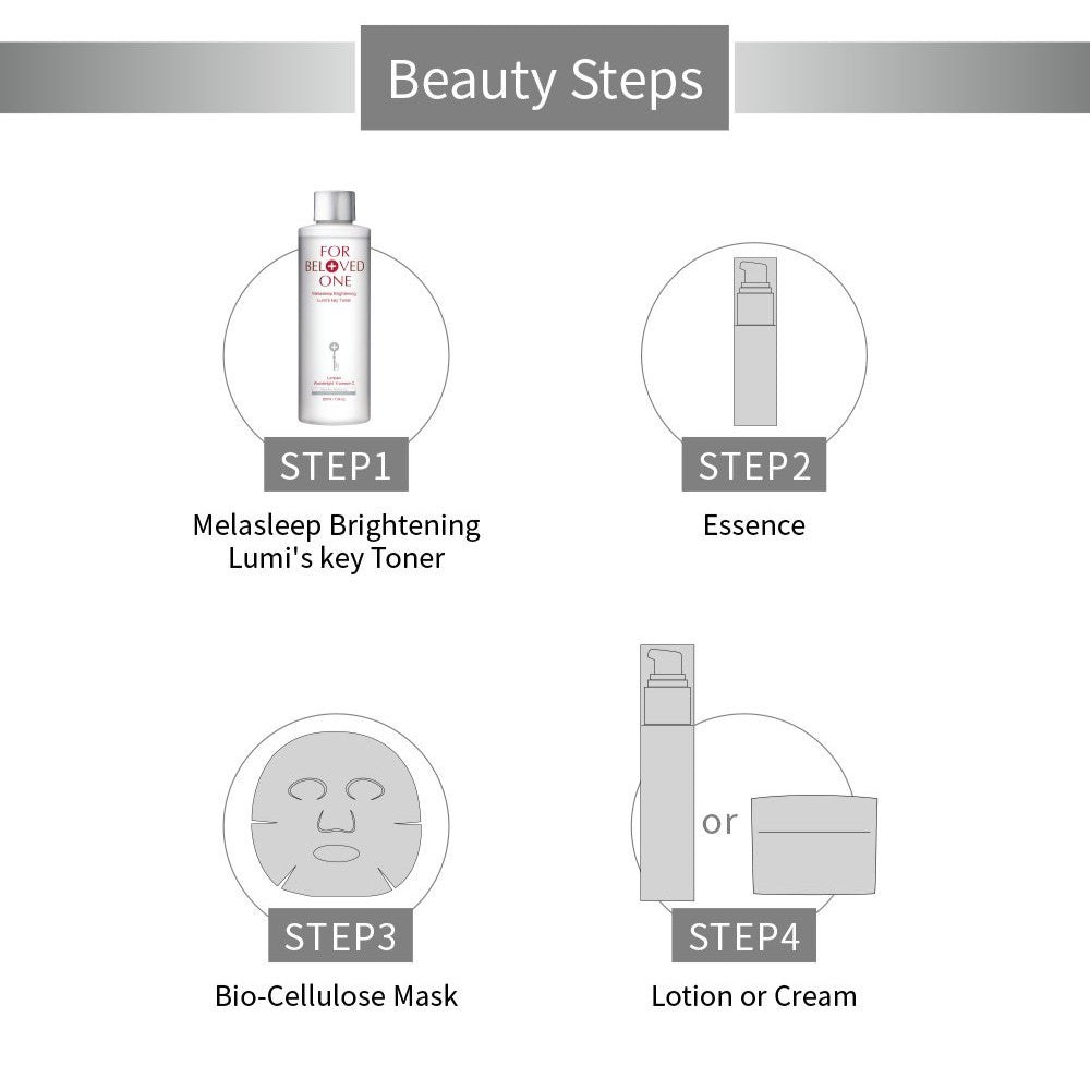 For Beloved One Melasleep Brightening Lumi’s Key Toner