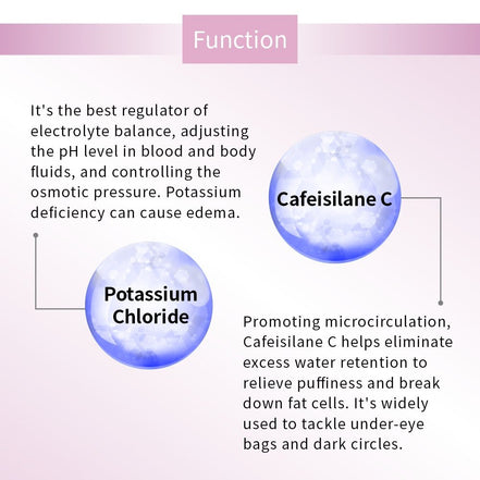 For Beloved Girl Puffy Elimination  Mineral Cloud-Silk Mask