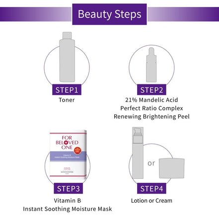 For Beloved One Vitamin B Instant Soothing Moisture Mask