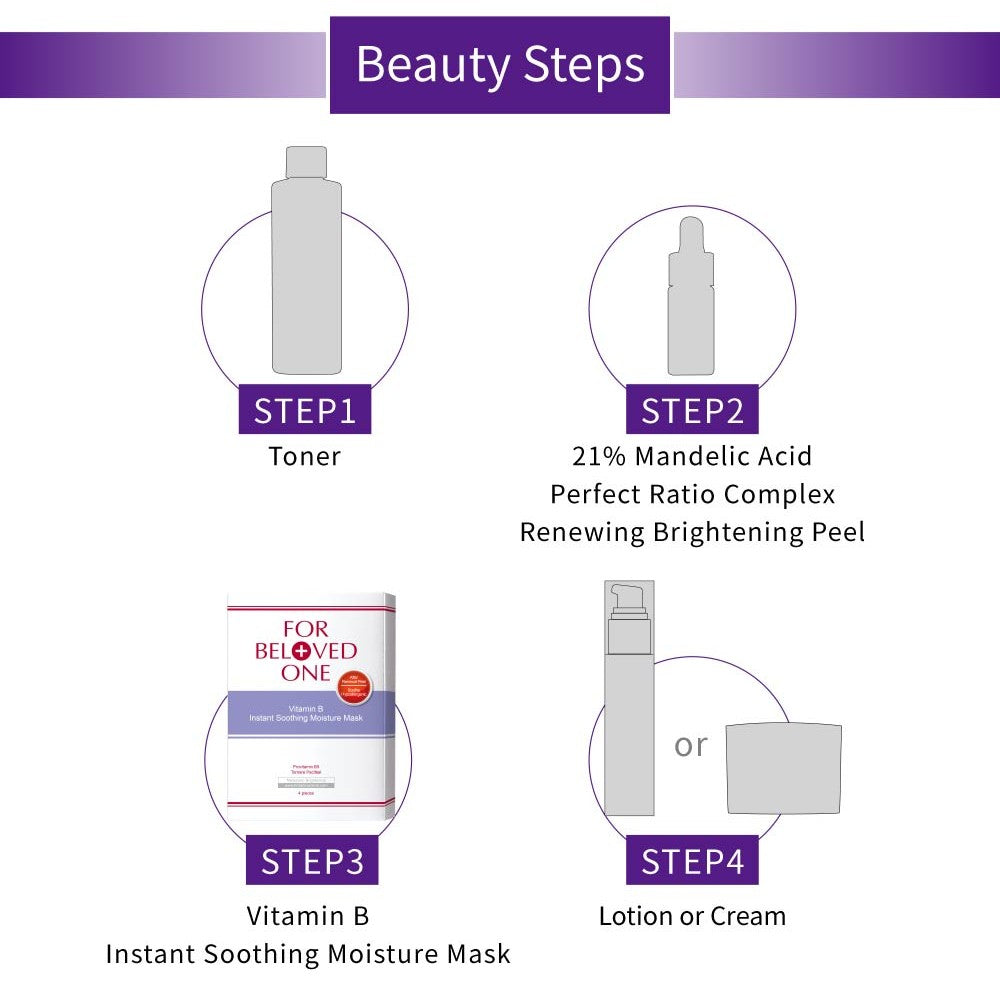 For Beloved One Vitamin B Instant Soothing Moisture Mask