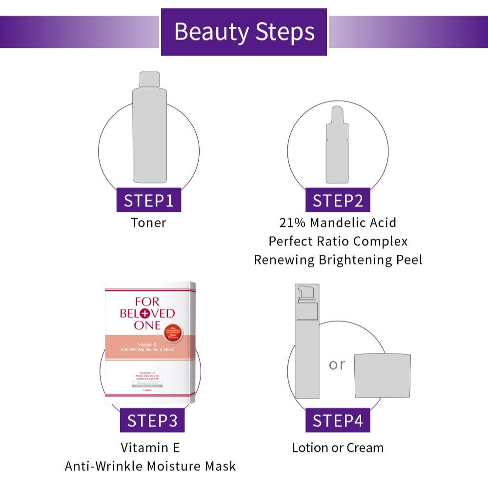 For Beloved One Vitamin E Anti-Wrinkle Moisture Mask