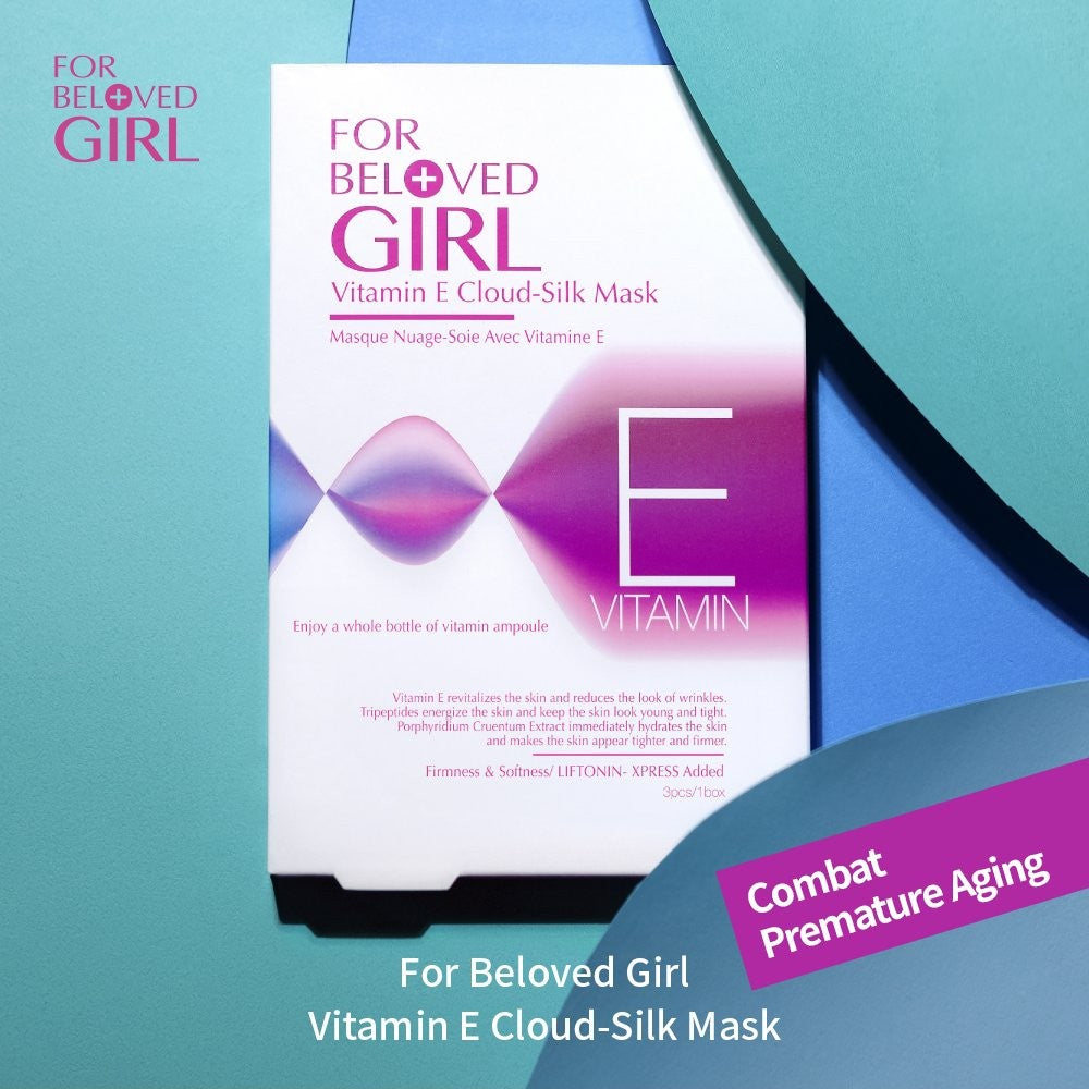 For Beloved Girl Vitamin E Cloud-Silk Mask