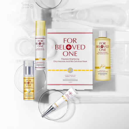 For Beloved One Flawless Brightening  Ethyl Ascorbic Acid Bio-Cellulose Mask