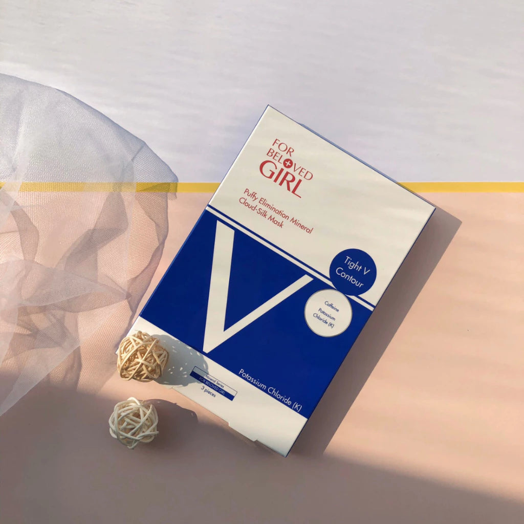 For Beloved Girl Puffy Elimination  Mineral Cloud-Silk Mask