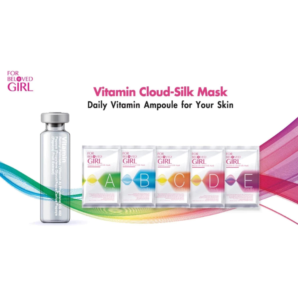 For Beloved Girl Vitamin E Cloud-Silk Mask