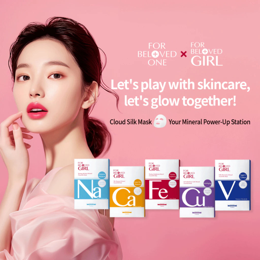For Beloved Girl Puffy Elimination  Mineral Cloud-Silk Mask