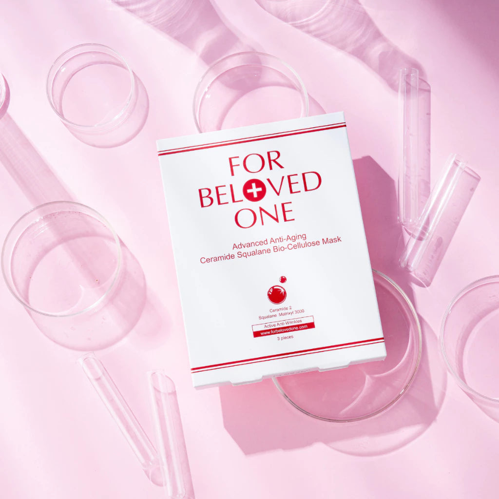 For Beloved One Advanced Anti-Aging Ceramide Squalane Bio-Cellulose Mask